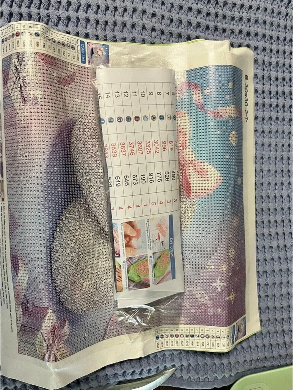 Sparkly Cute Diamond Painting Kit with Adorable Dumplings